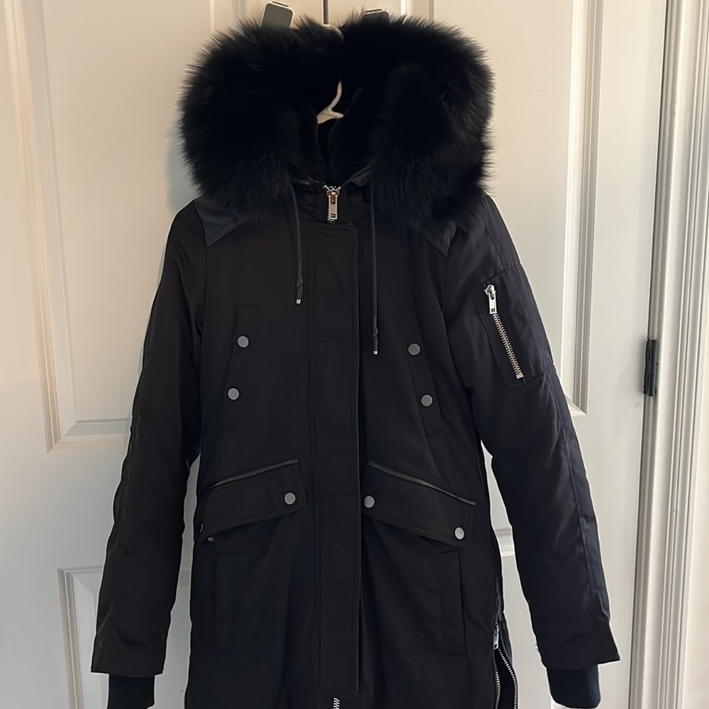 Nicole benisti jacket with fur